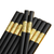 10Pairs Premium Fiberglass Reusable Chopsticks - Dishwasher Safe - Golden-1