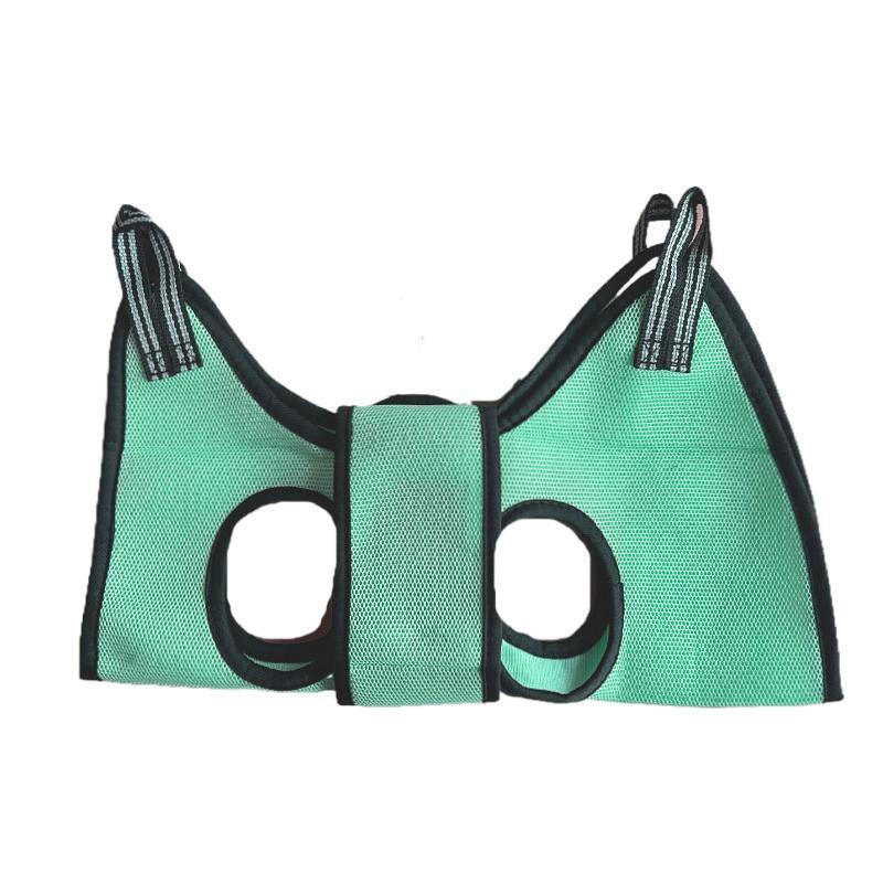 Small Pet Grooming Sling Hammock Dog Cat Restraint Bag Trimming Light Green - XS