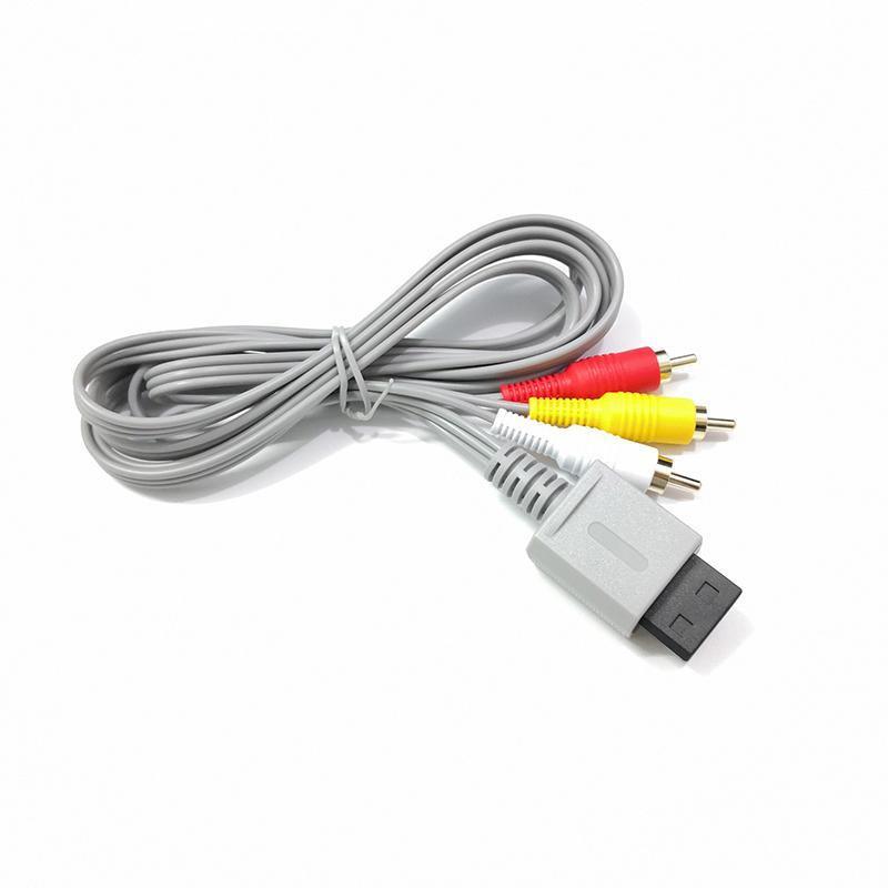Audio Video RCA Cable High Quality Lead for Nintendo Wii Wii U Mini Console
