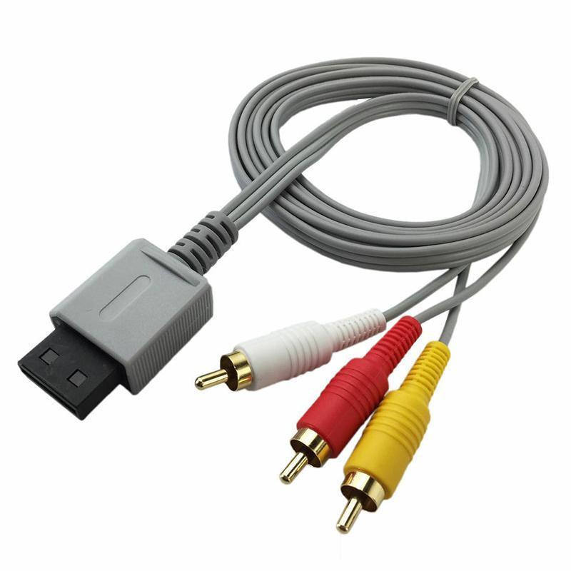 Audio Video RCA Cable High Quality Lead for Nintendo Wii Wii U Mini Console