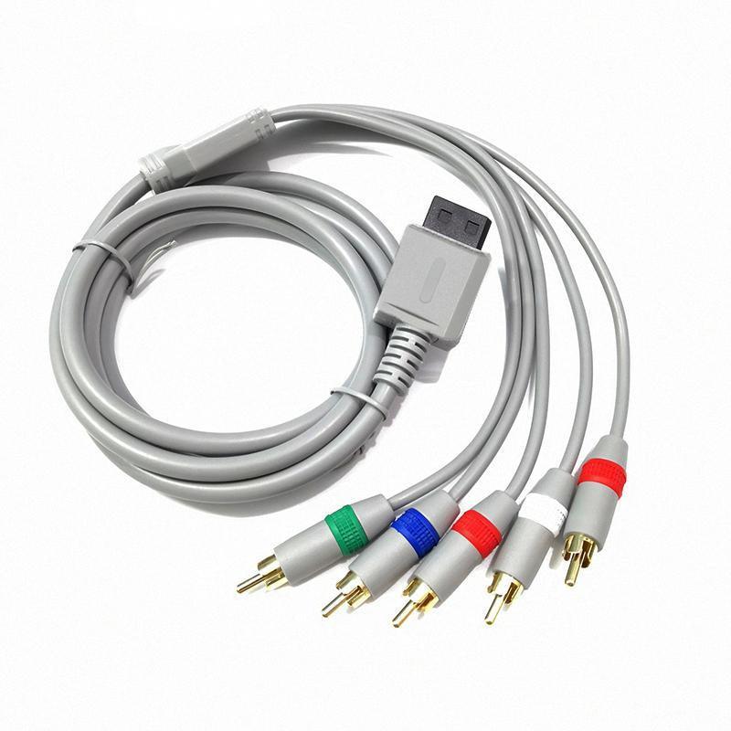 HDTV 5 RCA Component HD TV Audio Video Cable for Nintendo Wii amp WiiU U Console