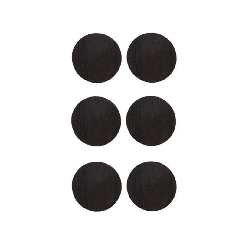 54 X Self Adhesive Decorative Screw Cover Caps Holes Cams Furniture Kitchen 20mm - PC 002
