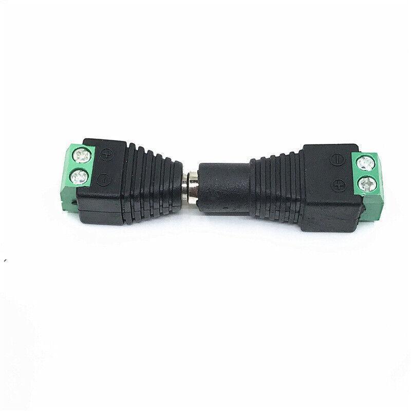 12V DC Power CCTV Camera Male Female Connector Adapter Plug Jack Socket Cable