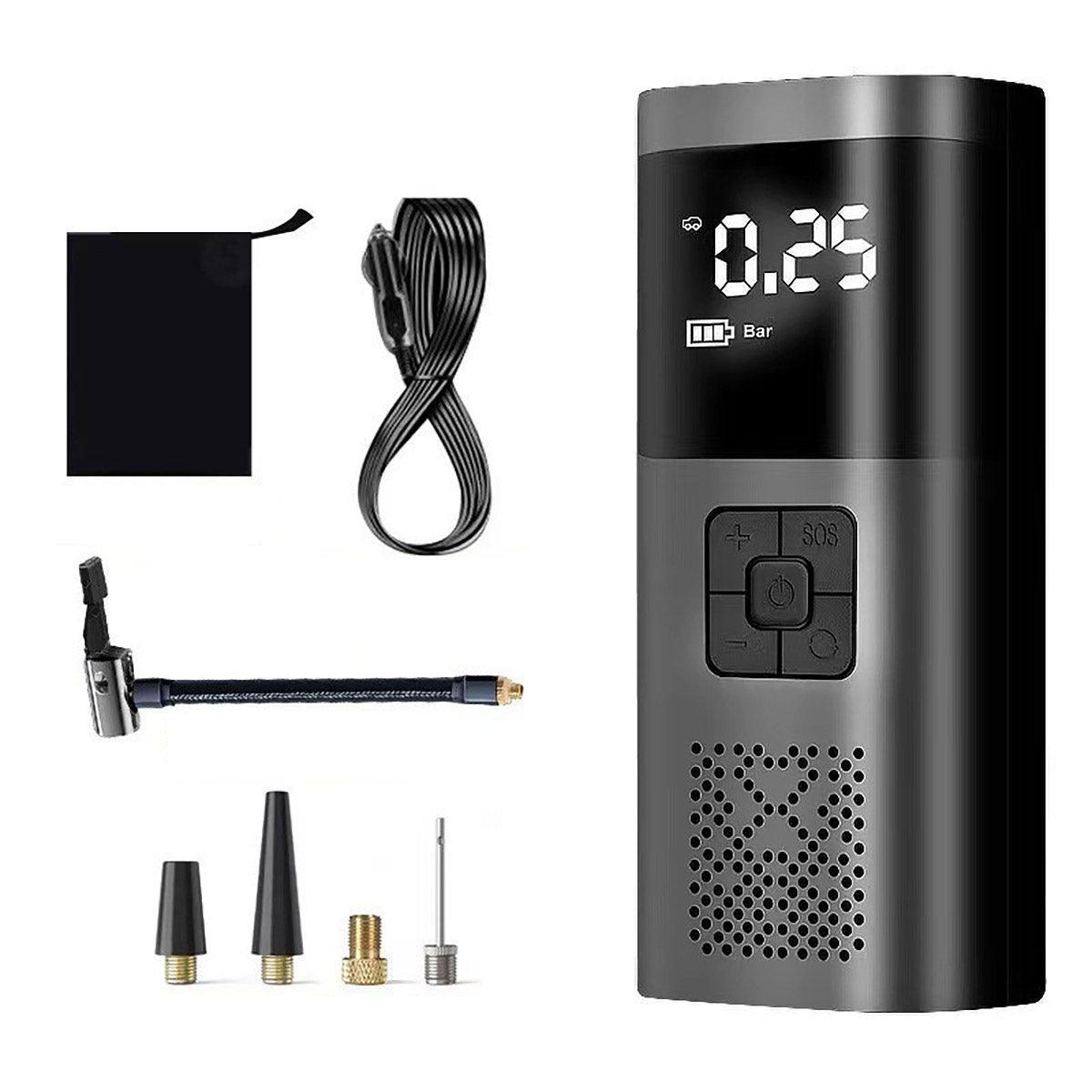 12V Car Tire Air Pump Portable Electric Inflator Compact Vehicle Tyre Compressor