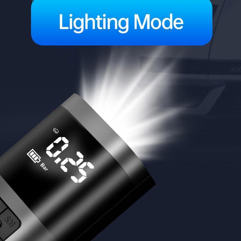 12V Car Tire Air Pump Portable Electric Inflator Compact Vehicle Tyre Compressor