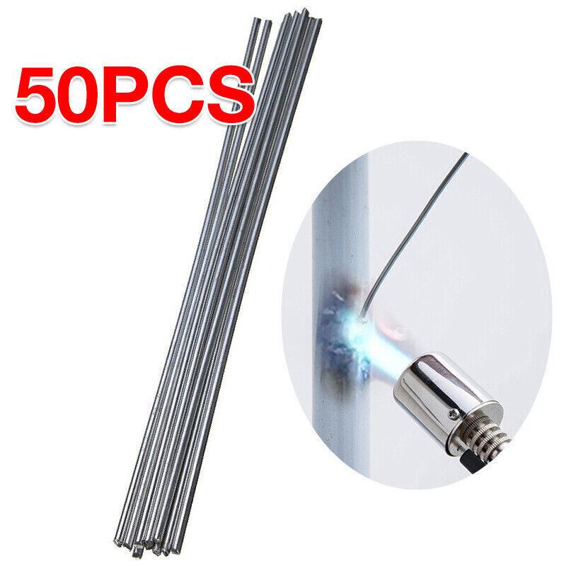 10-50X Aluminium Low Temp Welding Rods Durable Flux Cored Brazing Repair Sticks - 2*330mm 50PCS