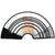 Pet Dog Cat Cone Protective Collar Wound Healing Medical Elizabethan E-Collar Au - 2+#(38-44CM  depth: 18.5CM)