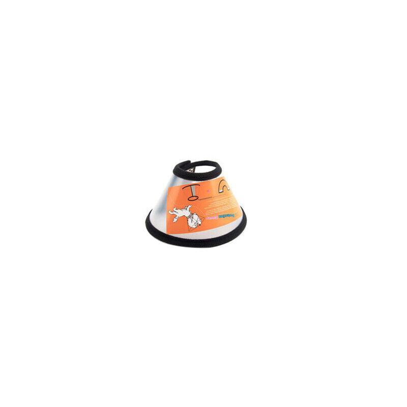 Pet Dog Cat Cone Protective Collar Wound Healing Medical Elizabethan E-Collar Au - 2+#(38-44CM  depth: 18.5CM)