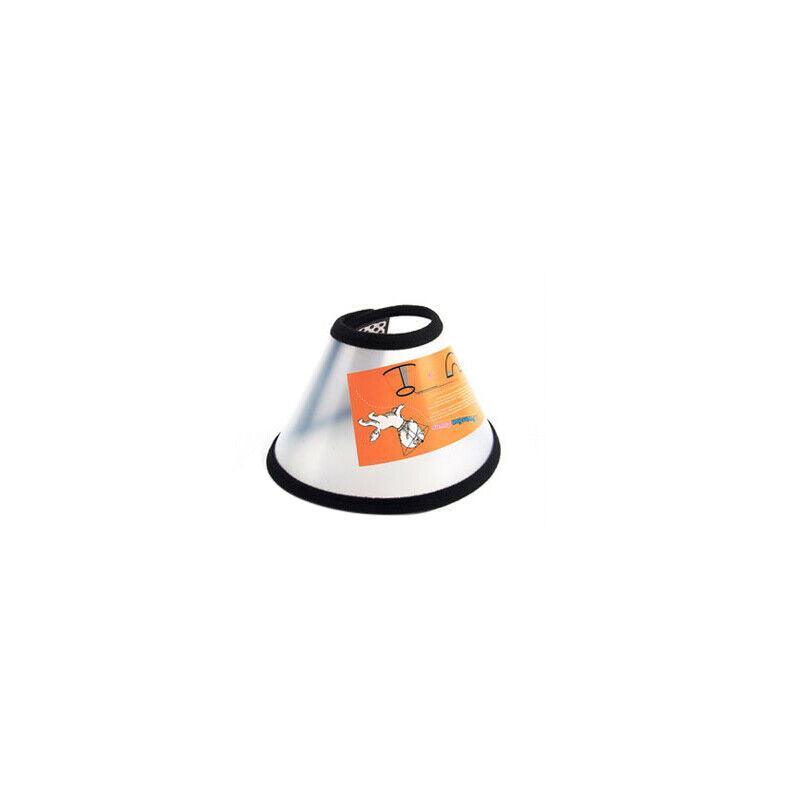 Pet Dog Cat Cone Protective Collar Wound Healing Medical Elizabethan E-Collar Au - 2+#(38-44CM  depth: 18.5CM)