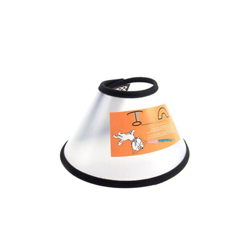 Pet Dog Cat Cone Protective Collar Wound Healing Medical Elizabethan E-Collar Au - 3#(36-42CM  depth: 13.5CM)