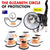 Pet Dog Cat Cone Protective Collar Wound Healing Medical Elizabethan E-Collar Au - 7#(17-20CM  depth: 9CM)