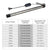 Aquarium Fish Tank Light LED Waterproof Full Spectrum Aqua Lamp RGB - 27cm 44Led