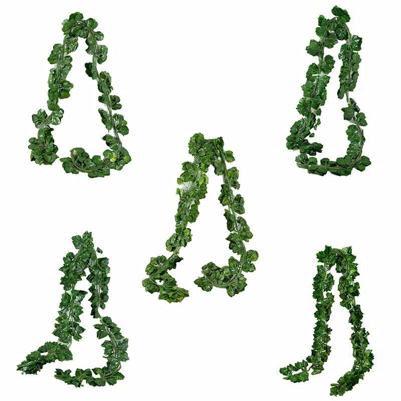 12 X 2M Artificial Ivy Vine Fake Foliage Flower Hanging Leaf Garland Plant Party - Begonia Leaves