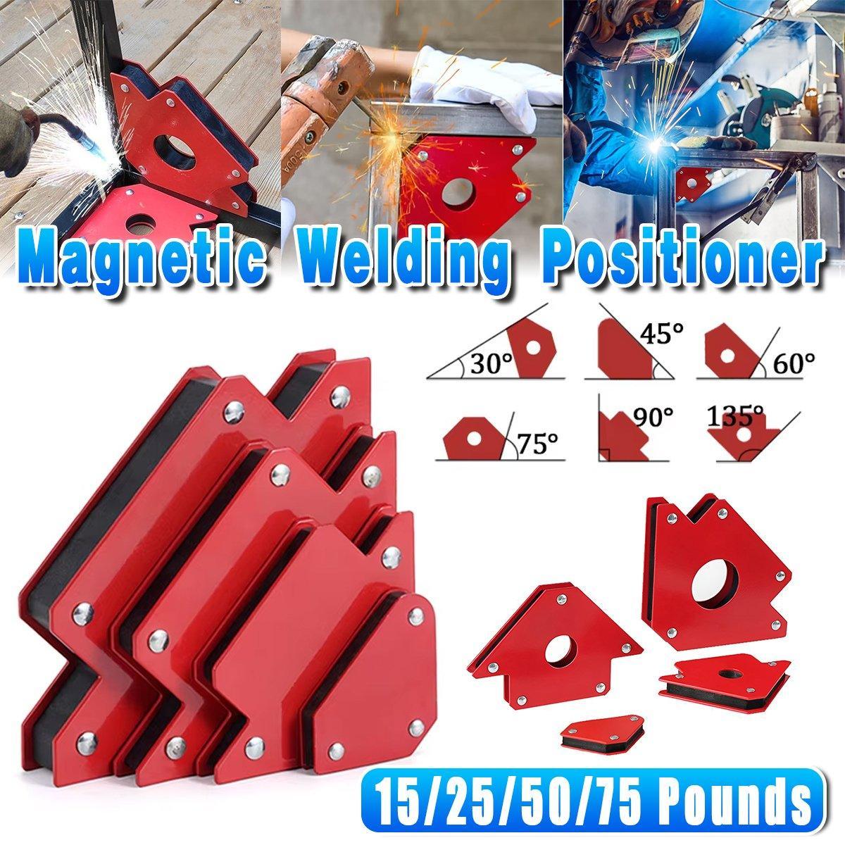 Strong Magnetic Welding Locator Multi-Angle Right Angle Welding Bracket Tool - 25 Pounds