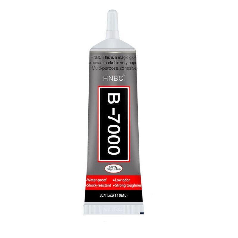 B-7000 Clear Multi-Purpose Adhesive Glue for Jewellry Phone Craft Glass Repair - 110ML