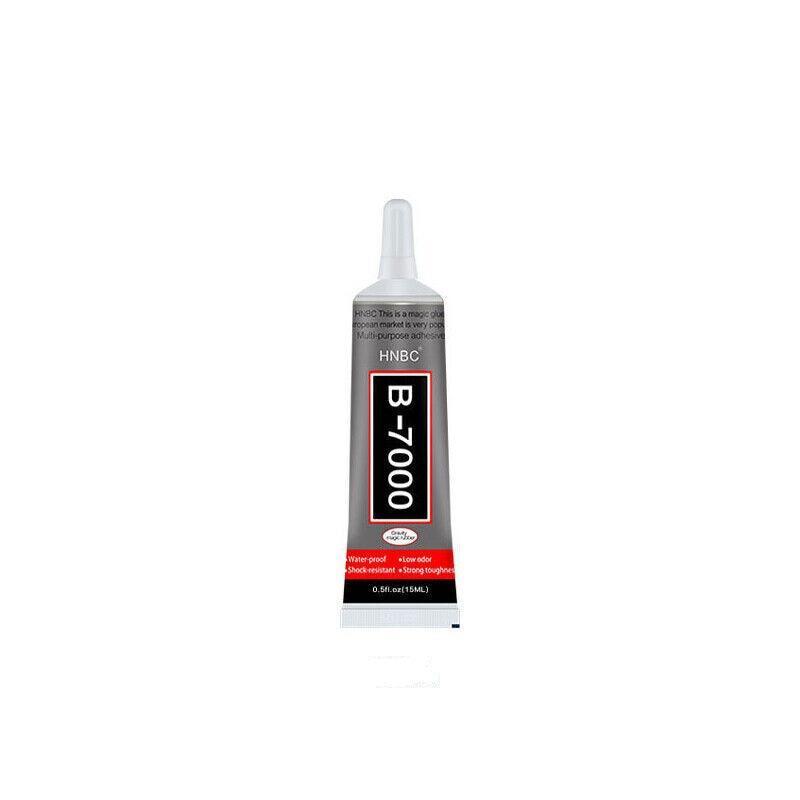 B-7000 Clear Multi-Purpose Adhesive Glue for Jewellry Phone Craft Glass Repair - 15ML