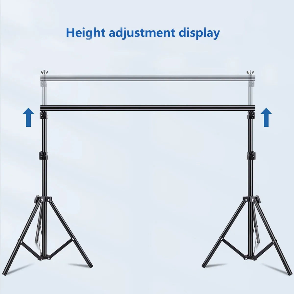 Live Streaming Photography Backdrop Frame Sturdy Durable for Video Shooting