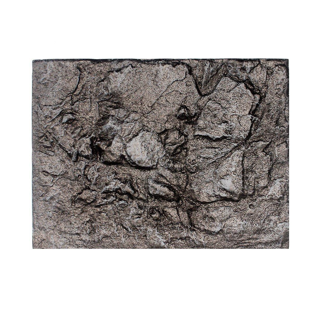 Pet Reptile Tank Board 3D Foam Backgrounds and Habitat Decoration 9 Styles - E