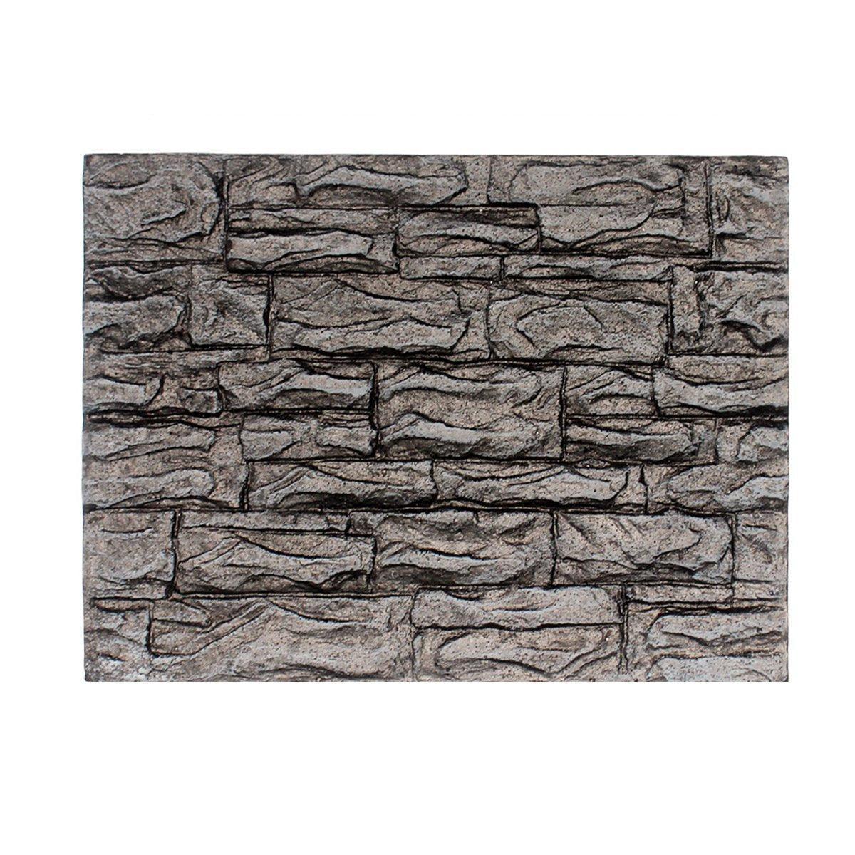 Pet Reptile Tank Board 3D Foam Backgrounds and Habitat Decoration 9 Styles - H