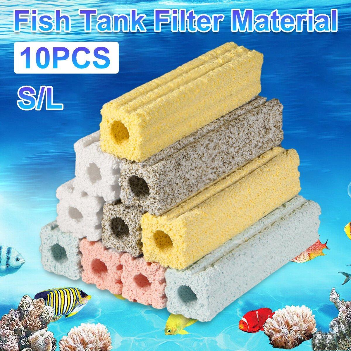 Nano Quartz Stone Aquarium Filter Water Purification Nitrifying Bacteria Media - S