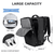 Waterproof Travel Backpack Outdoor Sports Shoulder Bag Hiking Camping Daypack - Pink