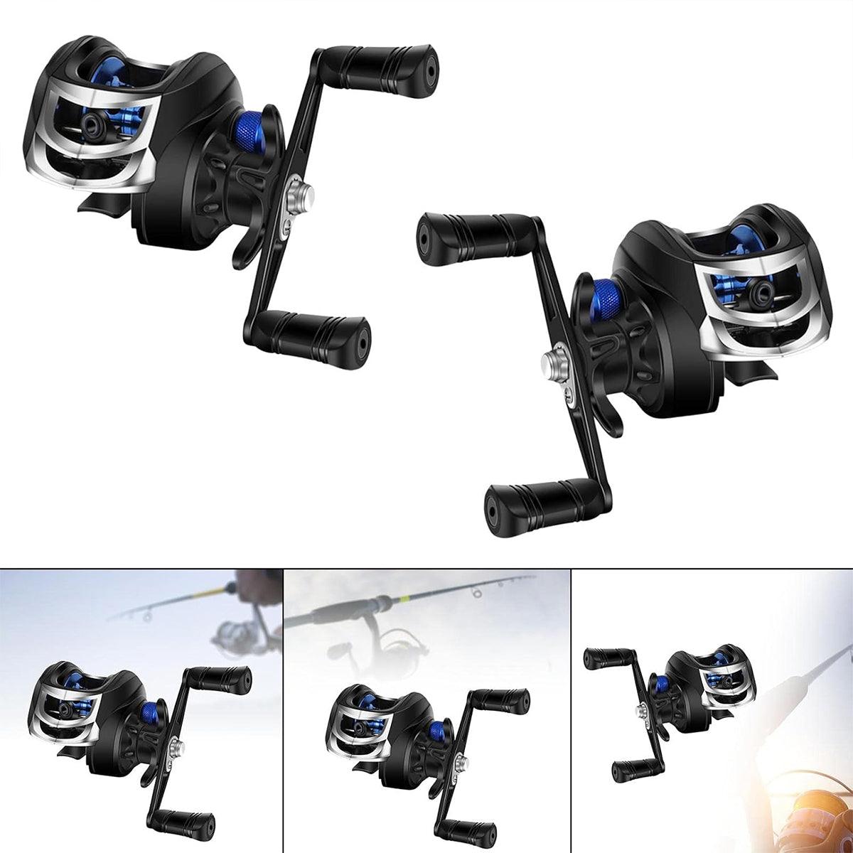 Fishing Reel Anti Frying Line Teardrop Swivel Disc Fishing Gear Spinning Reel - Left hand version