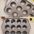 12 Cups Individual Mini Cheesecake Pan with Loose Base