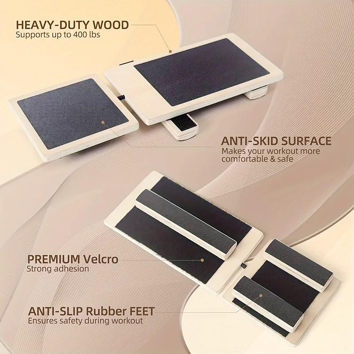 Wooden Yoga Foot Stretching Balance Board Training New Ballet Single Leg Balance