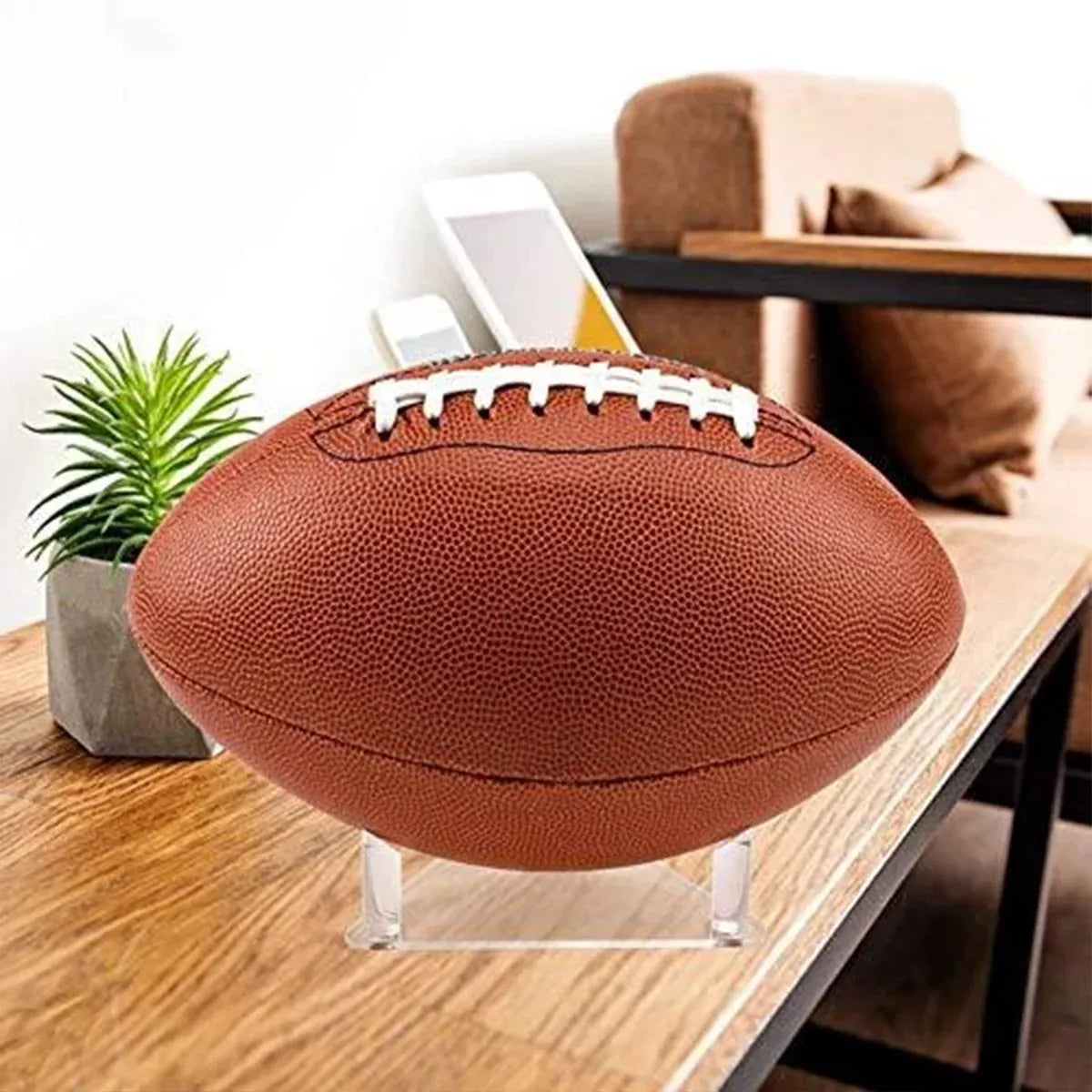 2PCS Ball Holder Organizer Storage Rack Acrylic for Basketball Soccer Volleyball