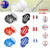 Sports Alignment Golf Ball Marker 3 Line Tool Drawing Liner Set Stencil Au Stock - Red