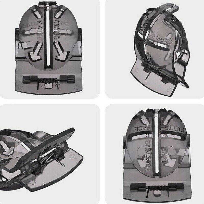 Sports Alignment Golf Ball Marker 3 Line Tool Drawing Liner Set Stencil Au Stock - Red