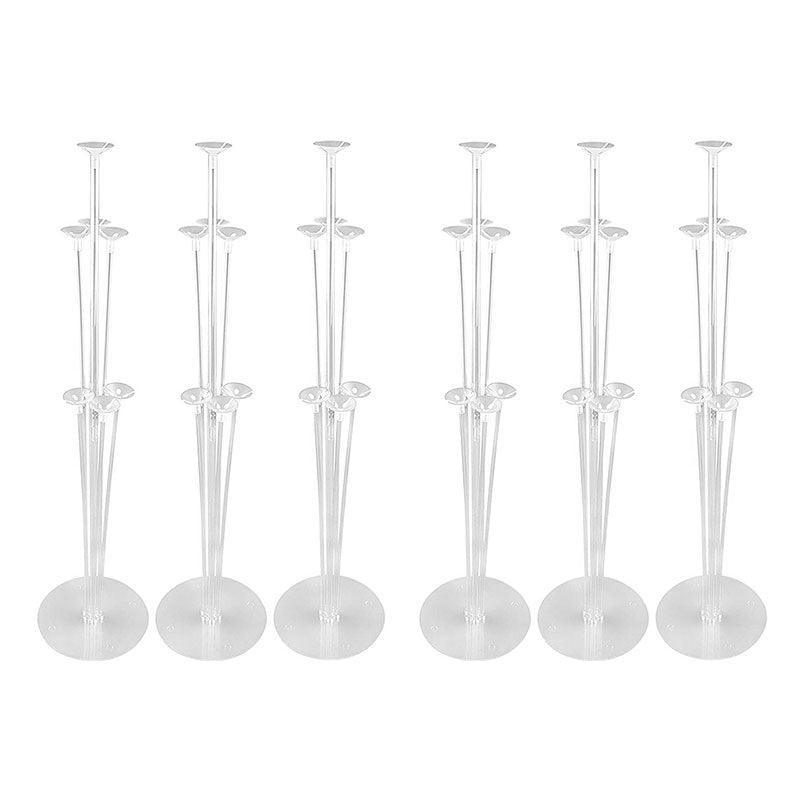 3/6/12 Set 70 Cm Balloon Column Set Upright Base Stand Holder Wedding Party Deco - 3Sets