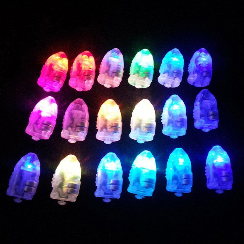 10PCS LED Balloon Lamp Lights Lantern Light Balloons Glow Christmas Party - White