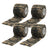 4 Roll Tape Army Camo Wrap Rifle Gun Shooting Hunting Camouflage Stealth Webbing - Jungle Camouflage