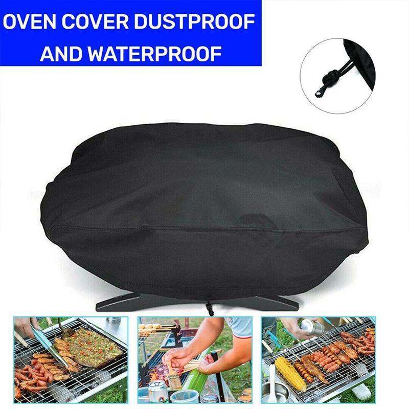 Waterproof BBQ Grill Cover for Weber Q100 Q1000 Series 67×44×32cm