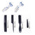 11pcs Hair Cutting Scissors Set Professional Hairdressing Scissors Barber Tools