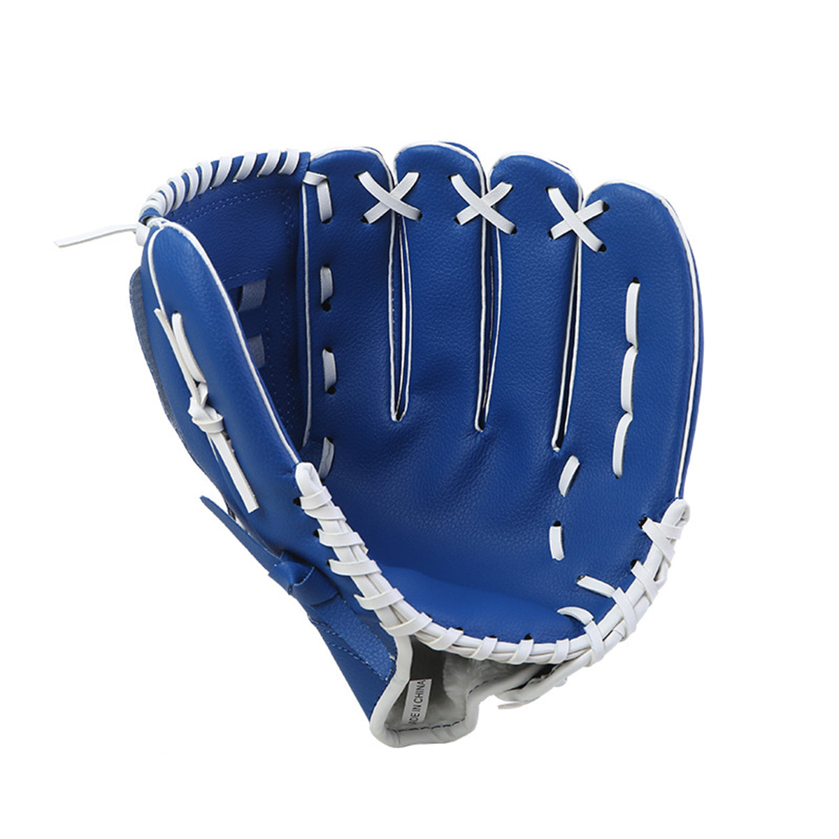 Baseball Glove Thickened Softball Glove Pitcher Mitt Sports Training Outdoor - Brown - 12.5in