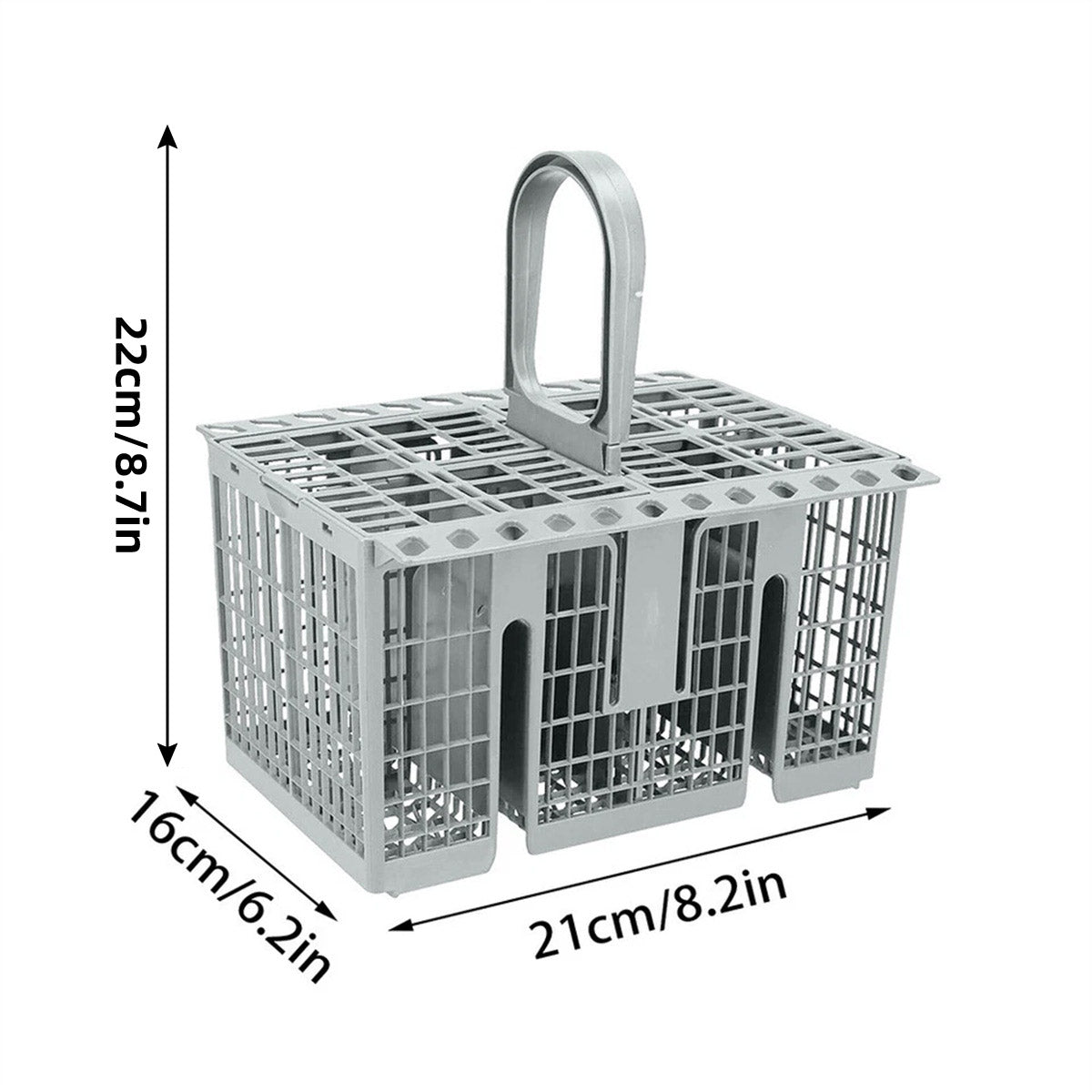 Multifunctional Dishwasher Basket Accessories Fit Hotpoint Indesit Knife And Fork Storage Basket