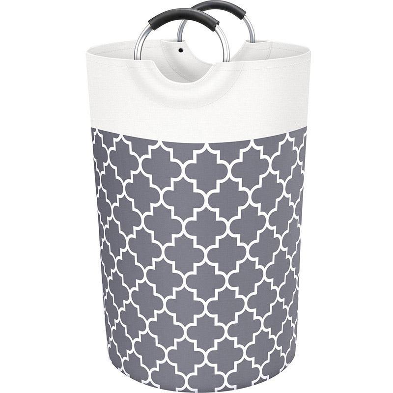 82L Large Capacity Laundry Basket for Dirty Clothes Toy Storage and Organizing - Grey