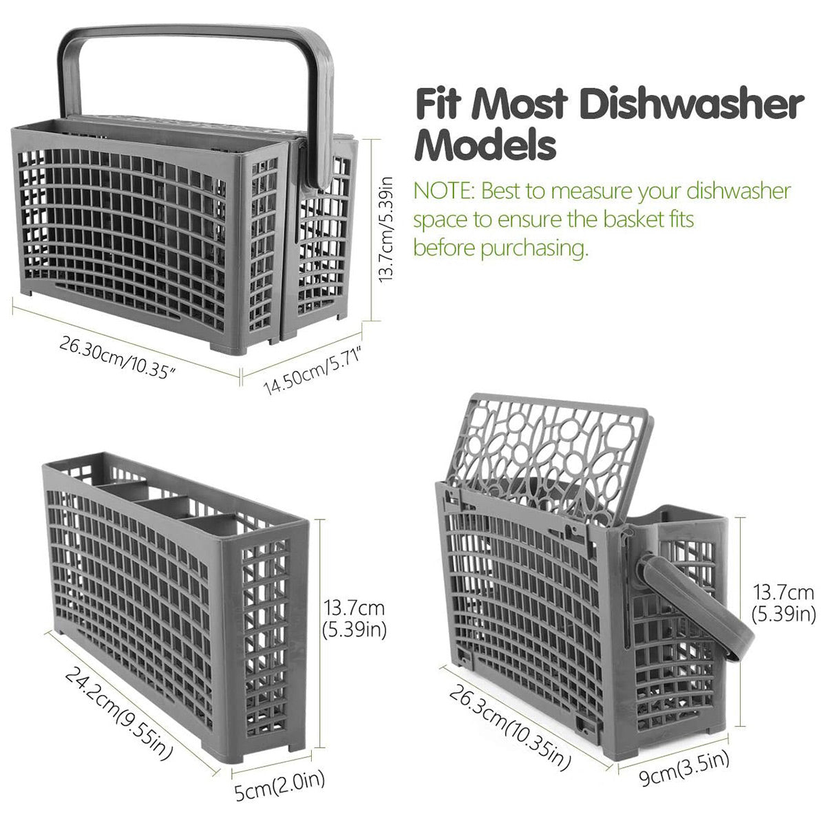 Dishwasher Basket Tableware Knife Fork Storage Box for Kitchen Storage Box