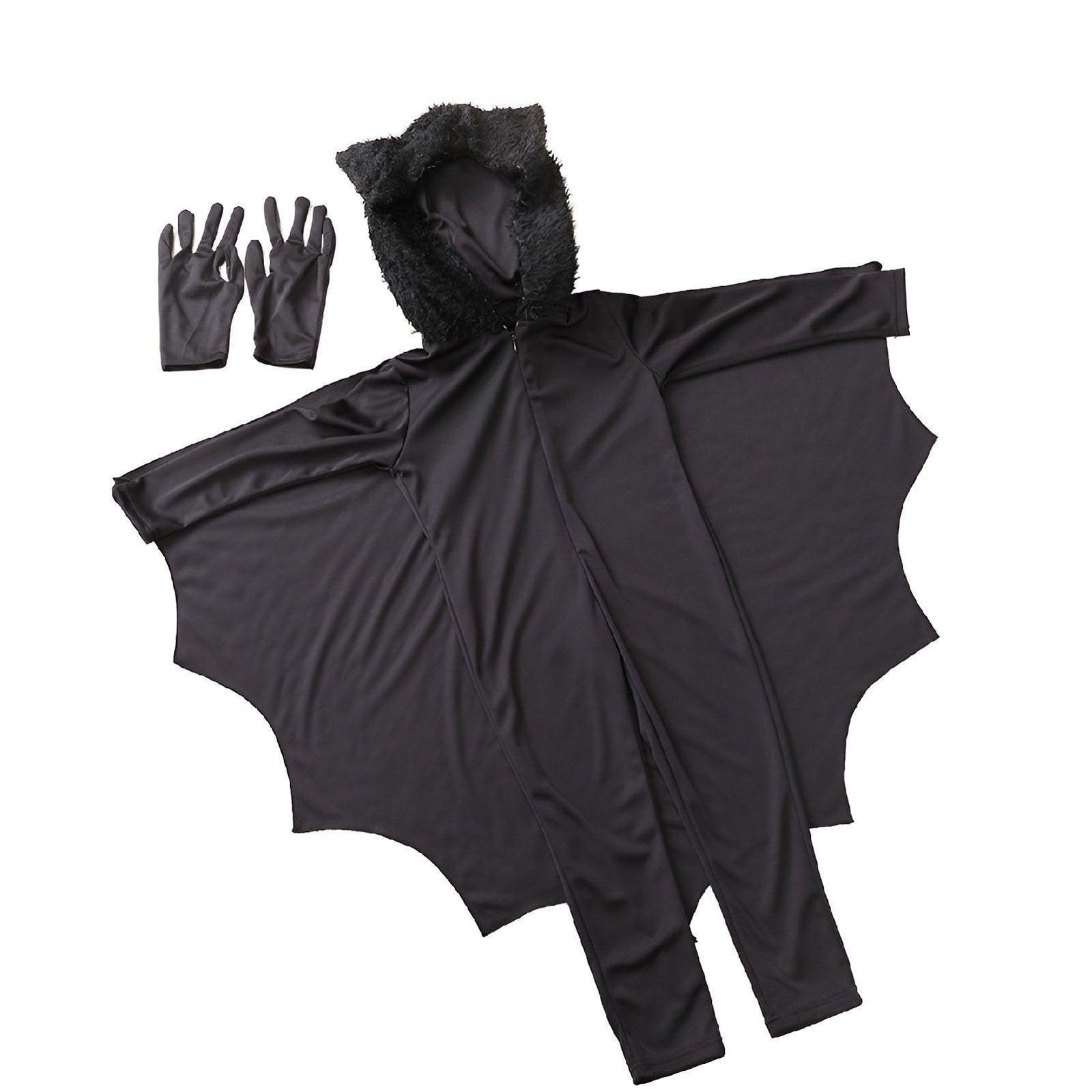 Children Bat Costume Halloween Animal Outfit Kids Stage Performance Wear Fun - XXL