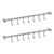 2PCS 304 Stainless Steel Bathroom Towel Hook Wall Mounted Clothes Kitchen Hanger