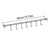 2PCS 304 Stainless Steel Bathroom Towel Hook Wall Mounted Clothes Kitchen Hanger