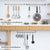 2PCS 304 Stainless Steel Bathroom Towel Hook Wall Mounted Clothes Kitchen Hanger