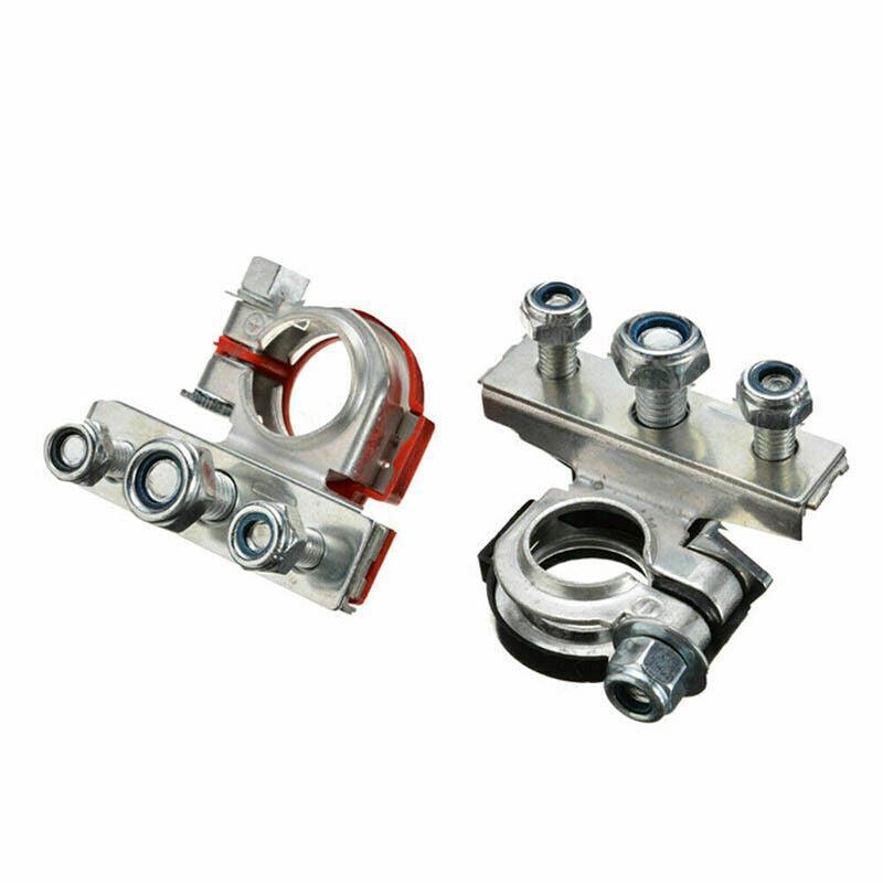 2Pcs 12V Battery Terminals Connectors Clamps 3 Way Kit For Caravan Car Van Au
