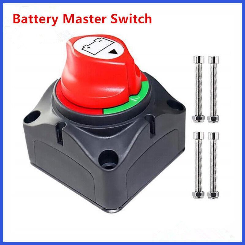 12V/24V/48V 300A Battery Master Disconnect Switch Boat Marine Caravan Isolator