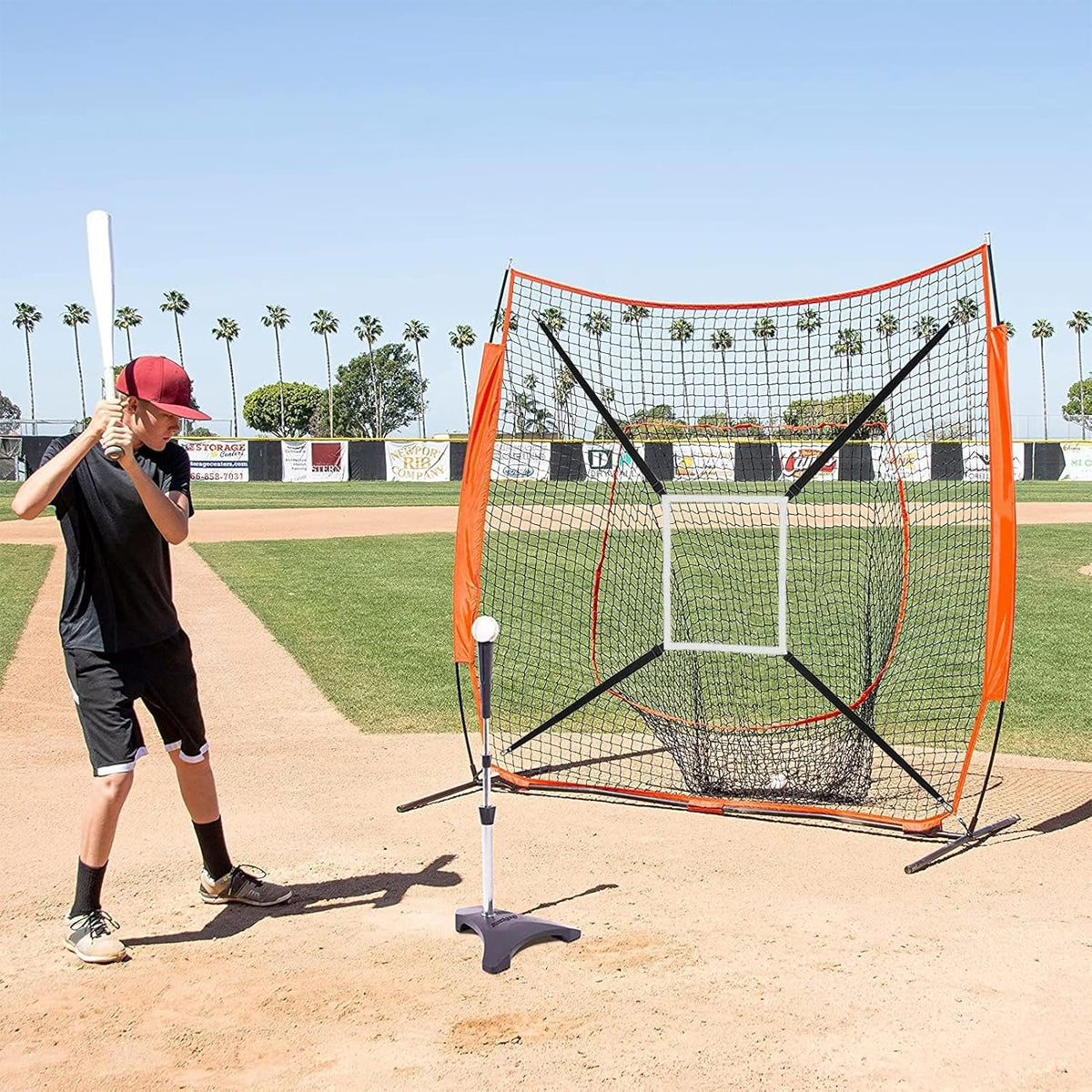 Baseball Hitting Net Practice Target Throwing Batting Training Net For Outdoor