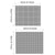 3/6/10PCS Non-Stick BBQ Grill Mat Mesh Liner Cooking Barbecue Sheet Baking Pad - 40X30cm-6PCS