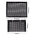 24x14CM BBQ Grilling Mesh Reusable Bag Outdoor Camping Barbecue Grill Mats Cooking Pads - Copper