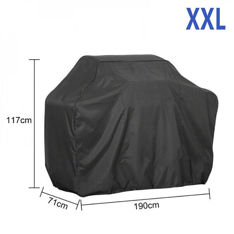 Waterproof Bbq Cover Heavy Duty Rain Gas Barbeque Smoker Grill Protector L/XL/XXL - L